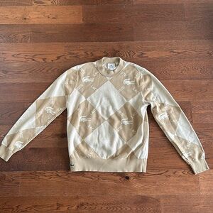 Lacoste knit pullover size: S